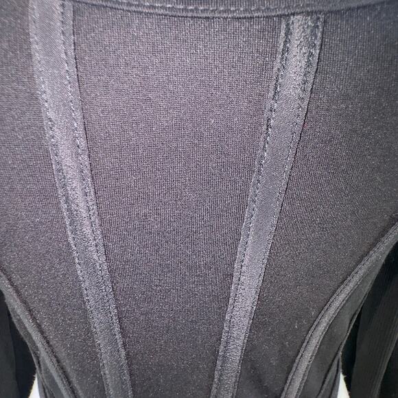 Forever 21 black corset crop top women’s size small NWT - Picture 6 of 8